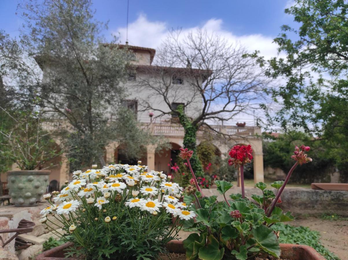 Can Rabassa Pansiyon Vallromanes Dış mekan fotoğraf